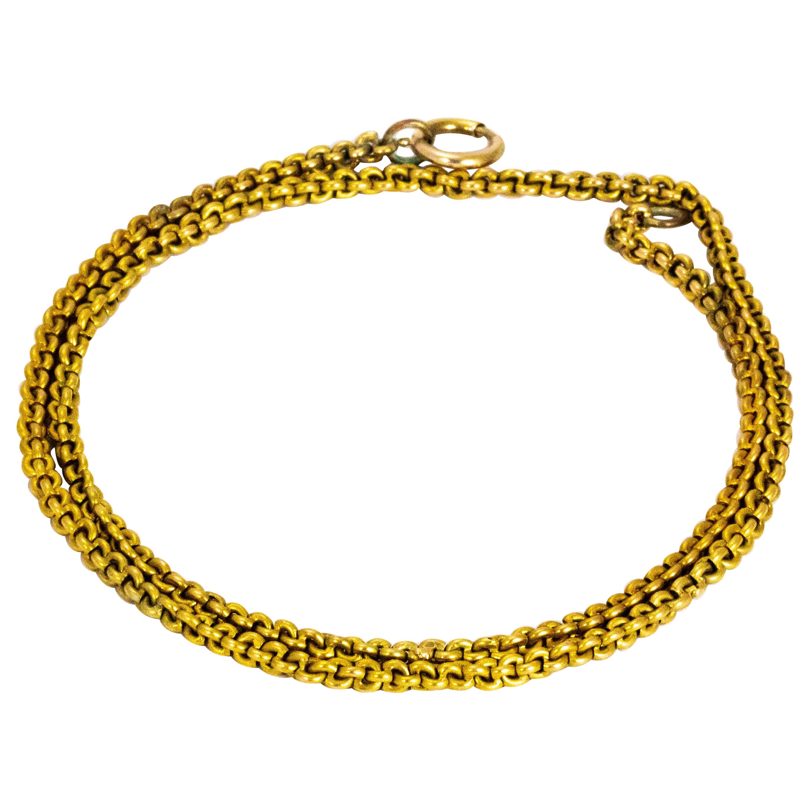 Vintage 18 Carat Gold Necklace