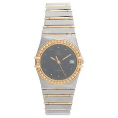 Omega Constellation 2-Tone Diamond Watch