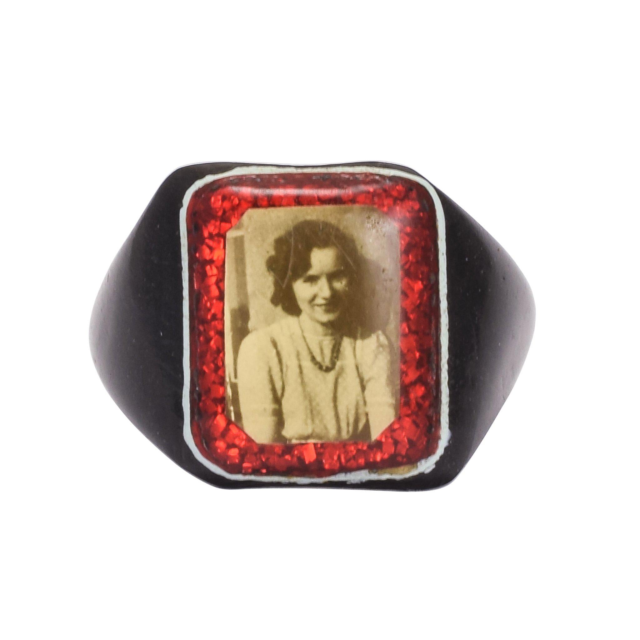 1940s Celluloid Prison Ring