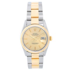 Rolex Datejust Men's 2-Tone Steel and Gold Watch 16203