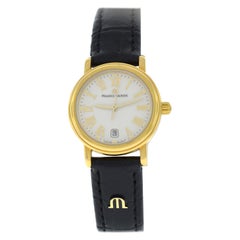 Lady Maurice Lacroix Les Classiques LC1012-YP011-710 Gold Quartz Watch