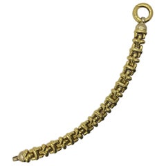 18 Karat White and Yellow Gold Bracelet