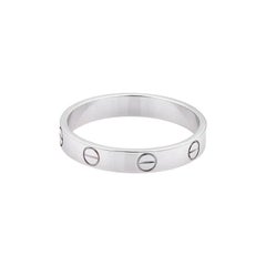 Cartier Love Wedding Band White Gold