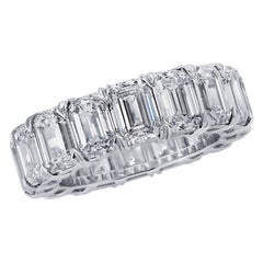 Vivid Diamonds  GIA Certified Diamond Eternity Band