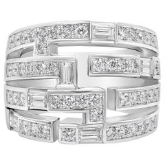 Harry Winston Diamond Traffic Ring