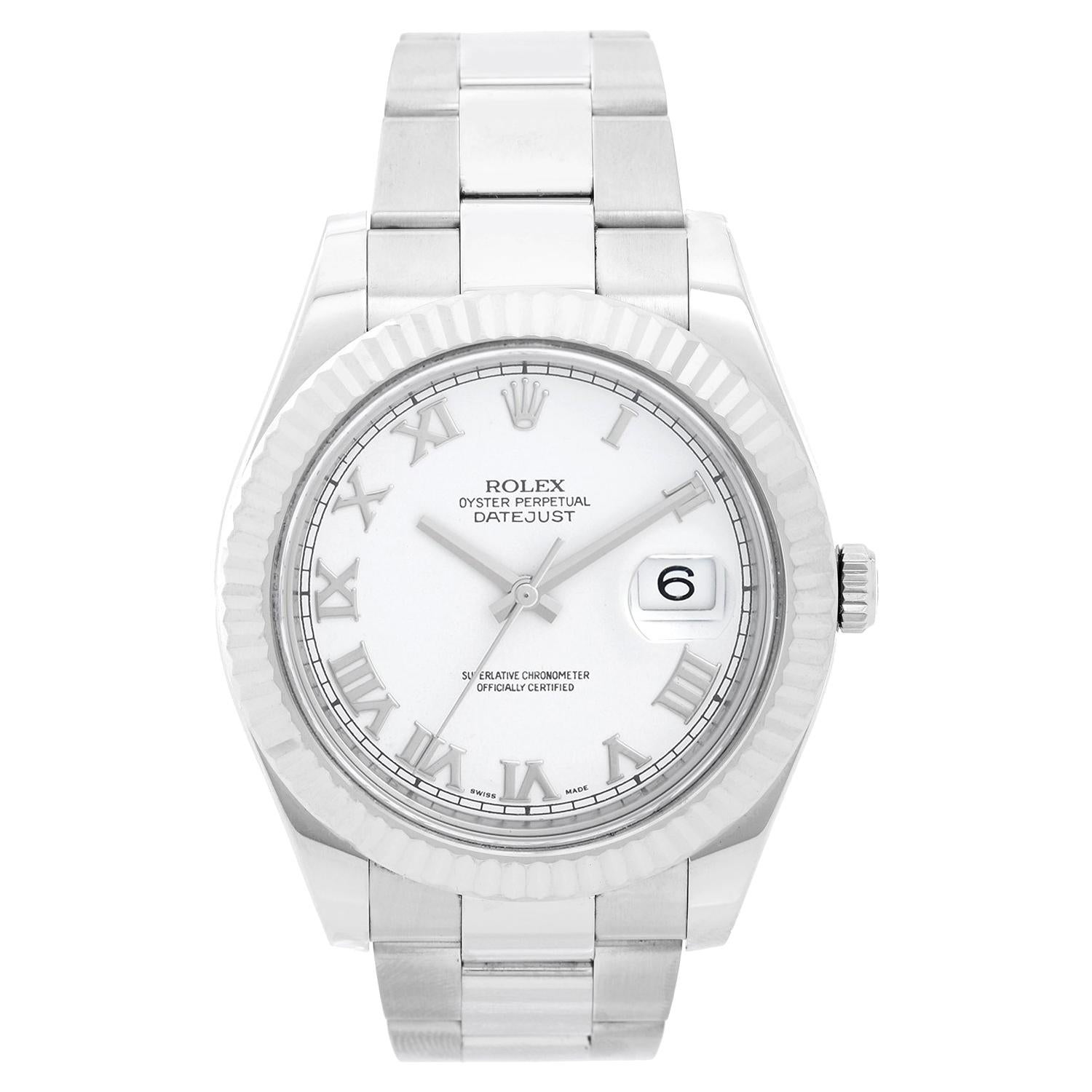 Rolex Datejust II Men's Stainless Steel Watch 116334