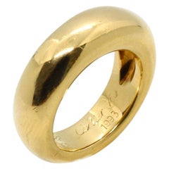 Cartier Yellow Gold Band Ring
