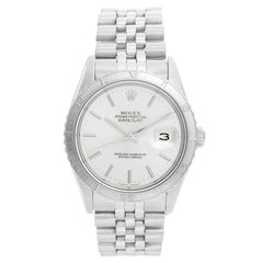 Montre Rolex Turnograph en acier pour hommes avec lunette Thunderbird 16250