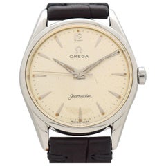 Retro Omega Seamaster Stainless Steel Watch, 1956