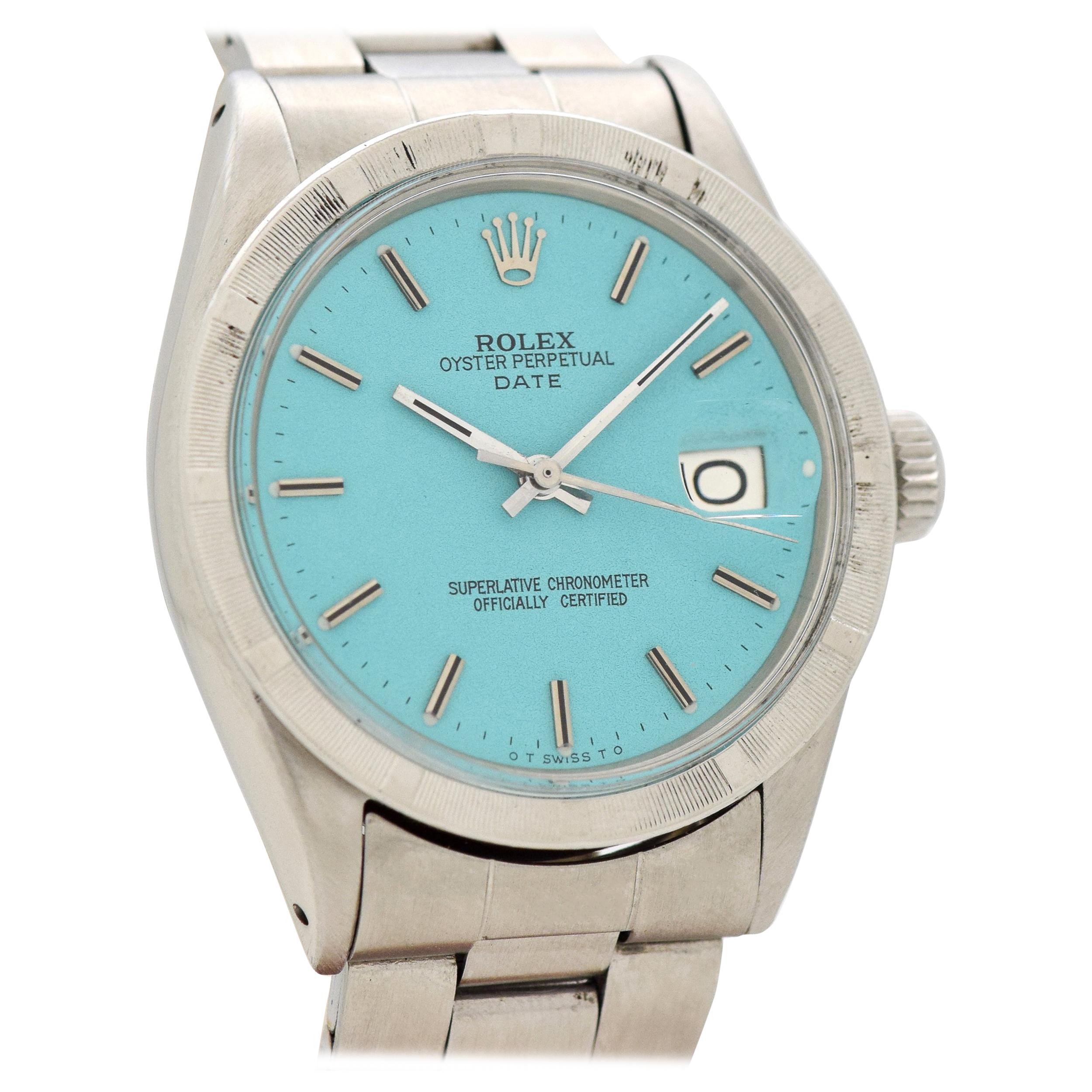 Vintage Rolex Date Automatic Reference 1501 Stainless Steel Watch, 1970 ...