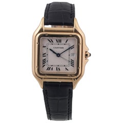 Cartier Ladies 18 Carat Gold Wristwatch Panther