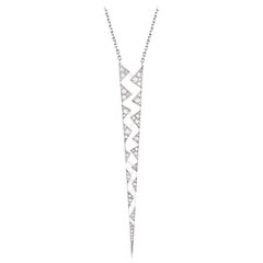 Akillis Capture Me Pendant 18 Karat White Gold Set White Diamonds