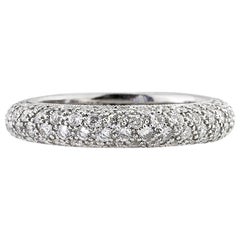 Mark Broumand 1.95 Carat Round Brilliant Cut Diamond Eternity Band