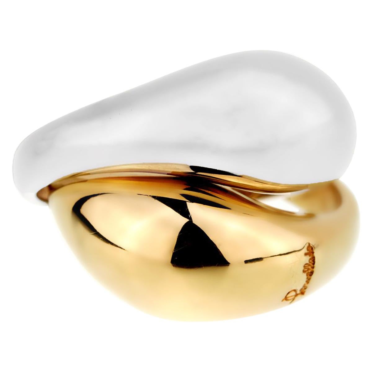 Pomellato Two-Tone Gold Cocktail Ring