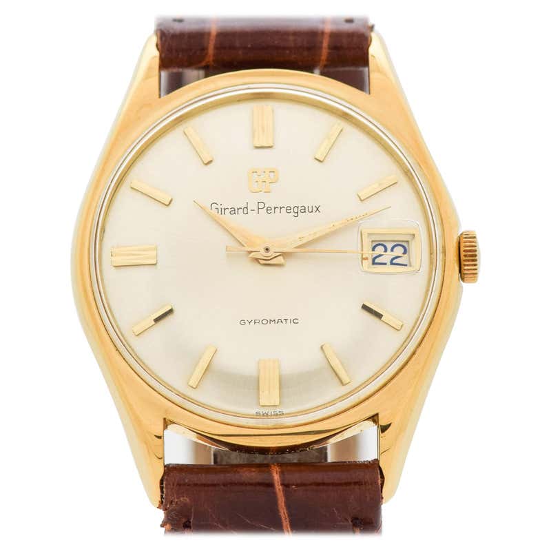 Vintage Girard Perregaux Gyromatic Watch, 1970s at 1stDibs | girard ...
