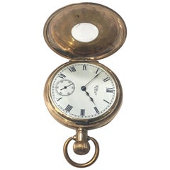 American Waltham Gold Plated Pocket Watch