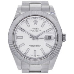 Rolex 116334 Datejust II White Dial Watch