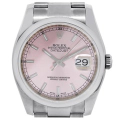 Rolex 116200 Datejust Pink Dial Ladies Watch