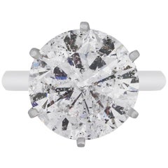 10.04 Carat EGL Certified Diamond Engagement Ring