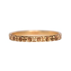 Yellow Gold Wedding Band