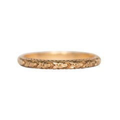 Yellow Gold Wedding Band
