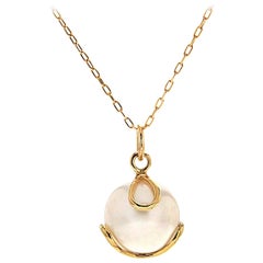 Carina Pendant Fresh Water Pearl Gold Necklace