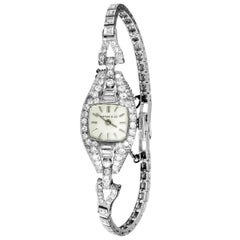 Tiffany & Co. Vintage Diamond Platinum Watch