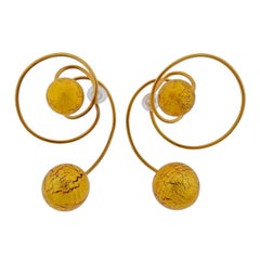 Jar Titanium Carnaval A Venise Earrings