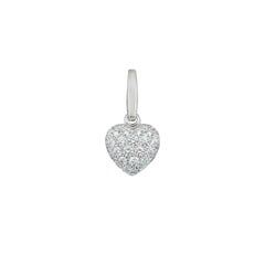 Cartier Diamond Heart Charm/Pendant .62 Carat