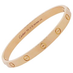 Cartier Rose Gold New Style Love Bracelet
