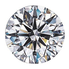 1.2 Carat D Color Internally Flawless Triple-E GIA Certified Brilliant Diamond
