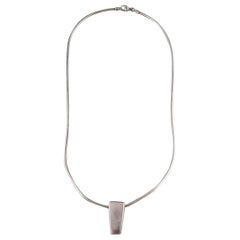 Ragnar Jørgensen for Georg Jensen, Modernist "Victory" Necklace