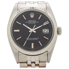 Vintage Rolex Datejust Reference 1601 Black Dial, 1957