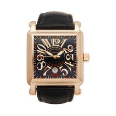 Franck Muller King Conquistador Cortez 10000 18k Rose Gold 10000KSC Wristwatch
