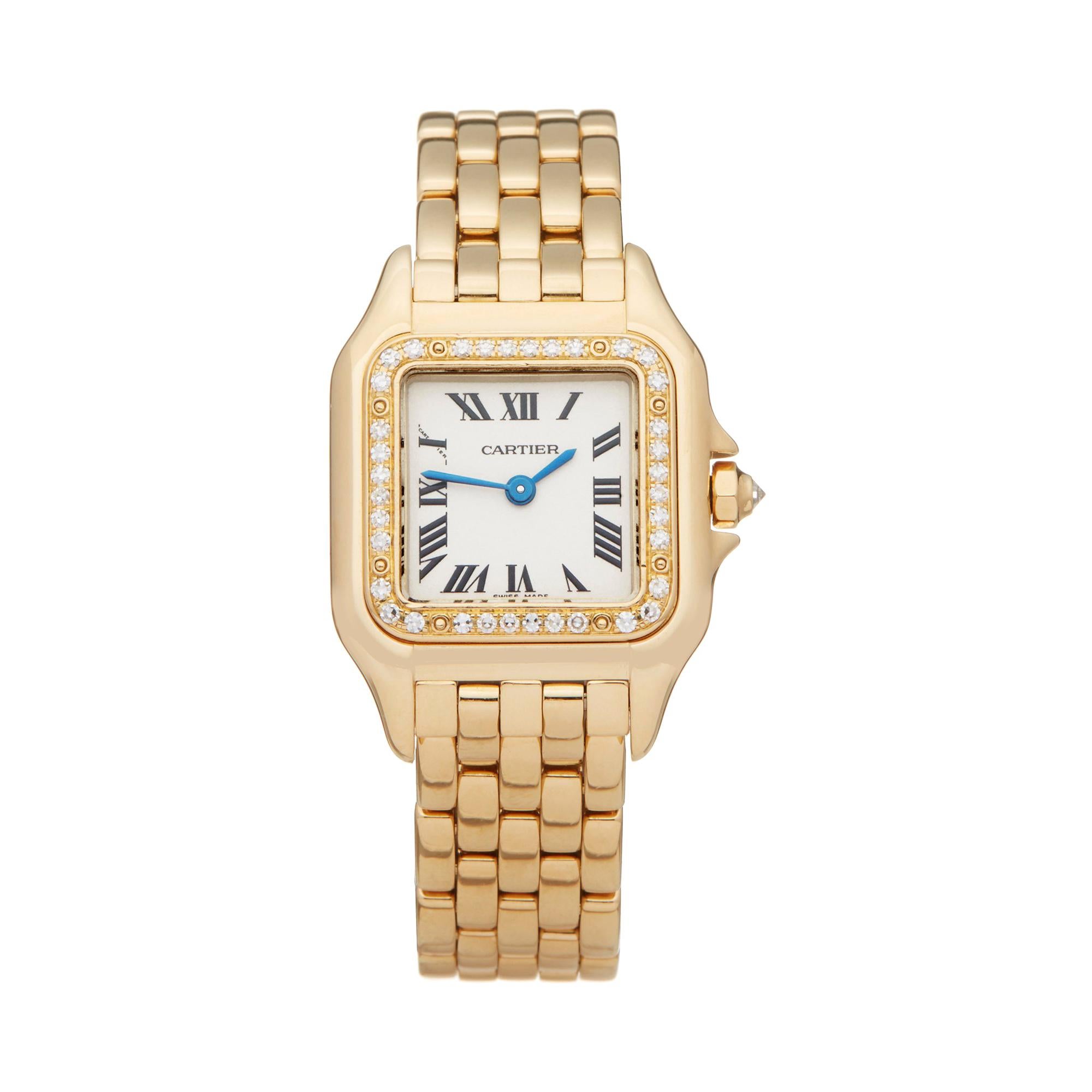Cartier Panthere De Cartier Yellow Gold 1280 Wristwatch