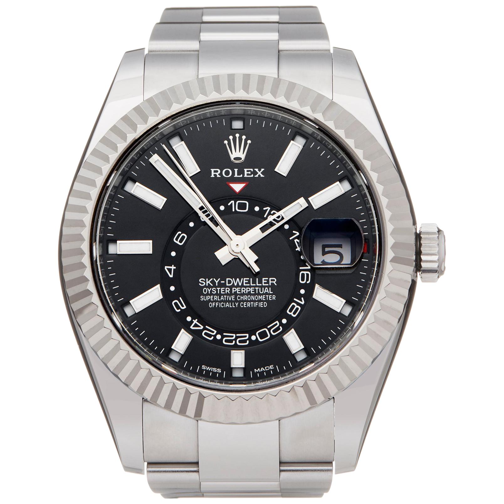 Rolex Sky-Dweller Stainless Steel 326934 Wristwatch