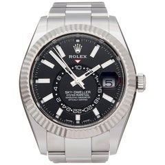 Montre-bracelet Rolex Sky-Dweller en acier inoxydable 326934