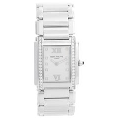 Patek Philippe Twenty-4 Ladies Steel and Diamond Watch 4910/10