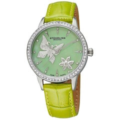 Stührling Green Verona Mariposa 518.1115l88 Watch