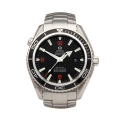 Omega Seamaster Planet Ocean Stainless Steel 22005100 Wristwatch