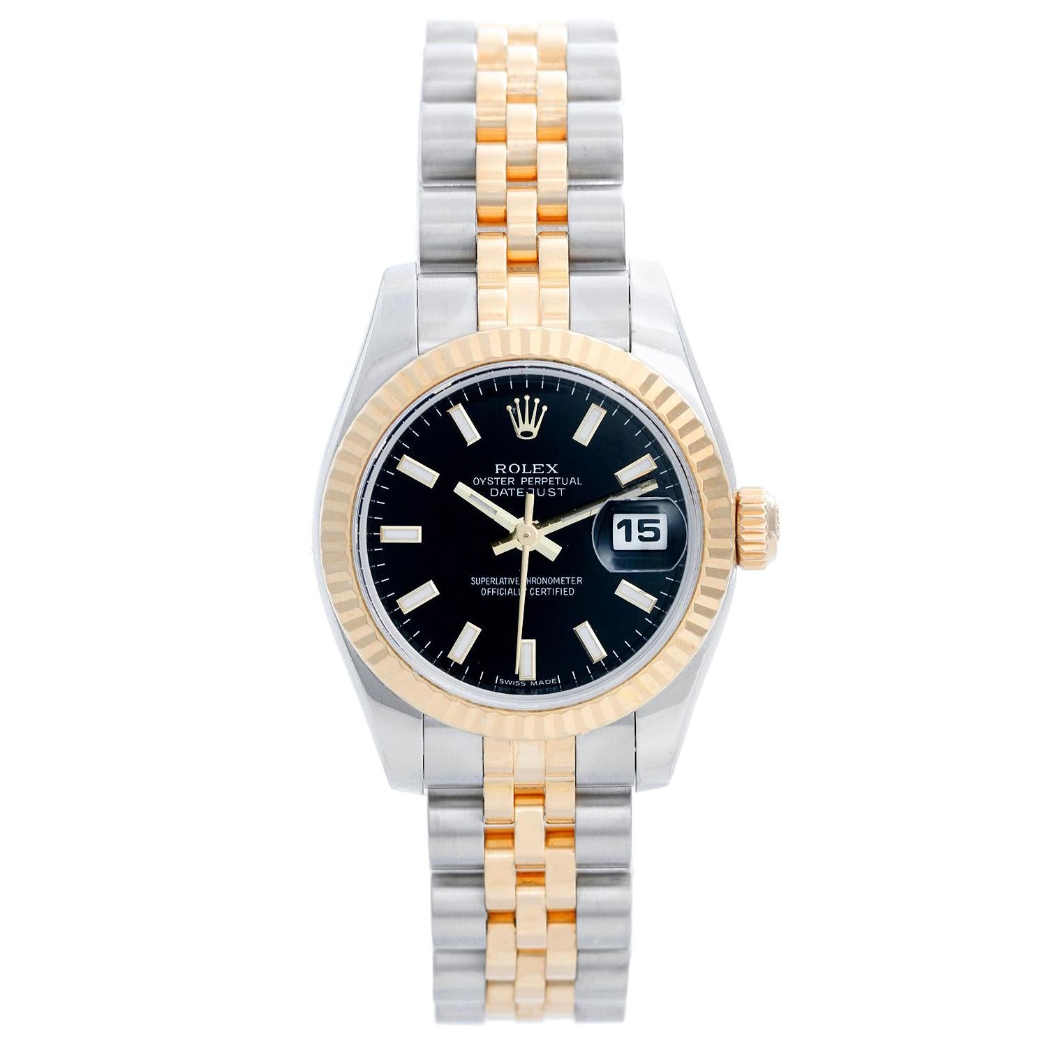 Rolex Ladies Datejust 2-Tone Jubilee Watch 179173