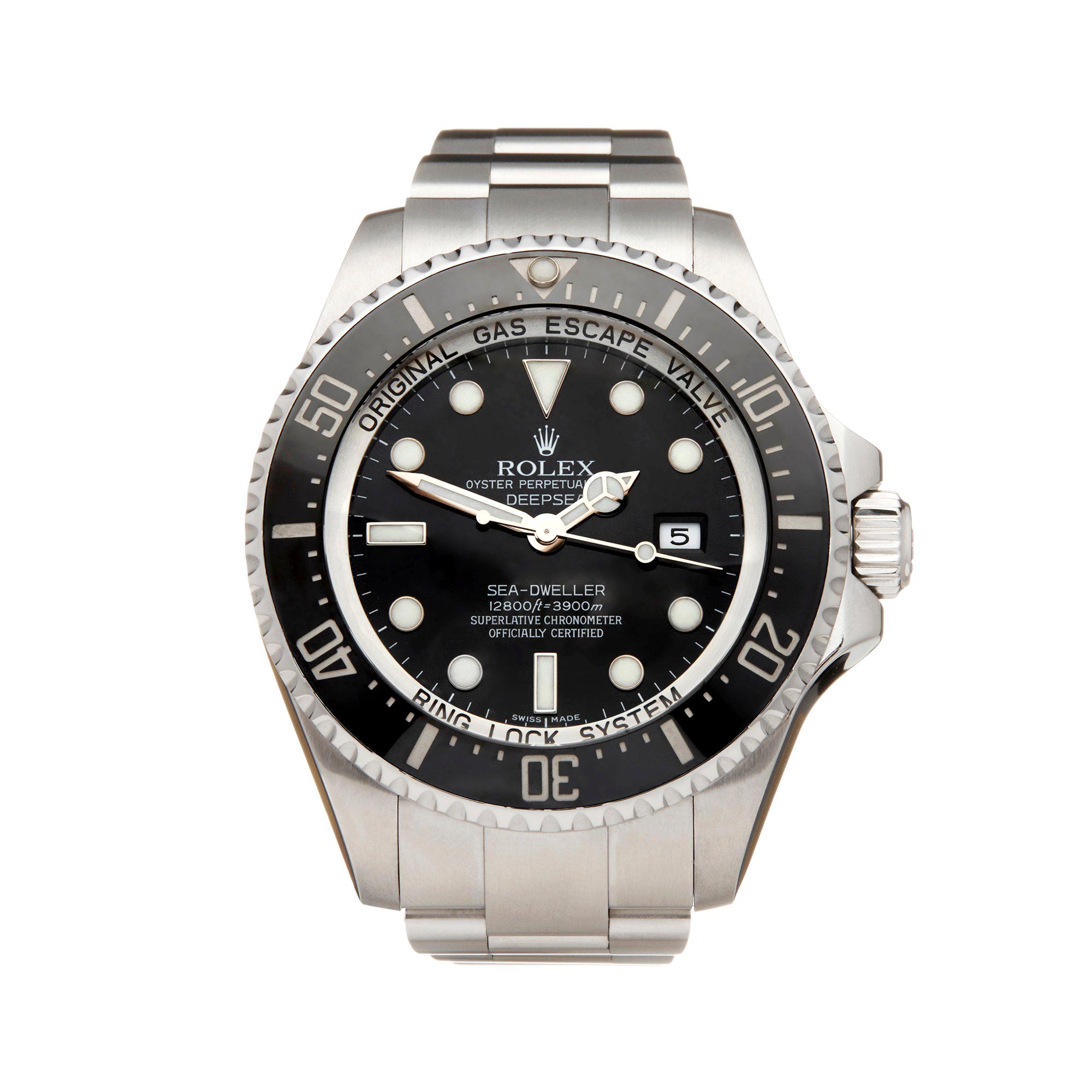 Rolex Sea-Dweller Deepsea Stainless Steel 116660 Wristwatch