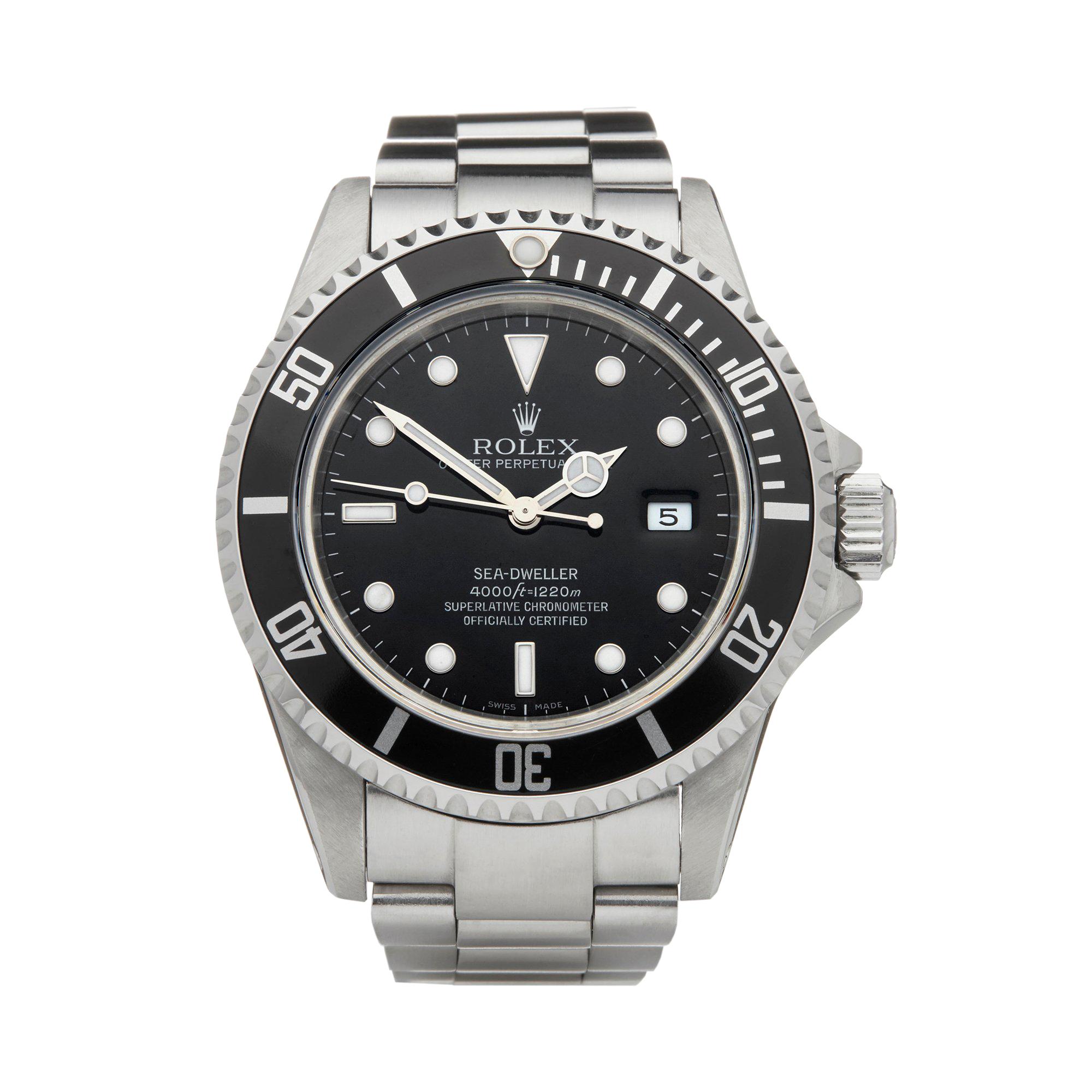 Rolex Sea-Dweller Stainless Steel 16660 Wristwatch