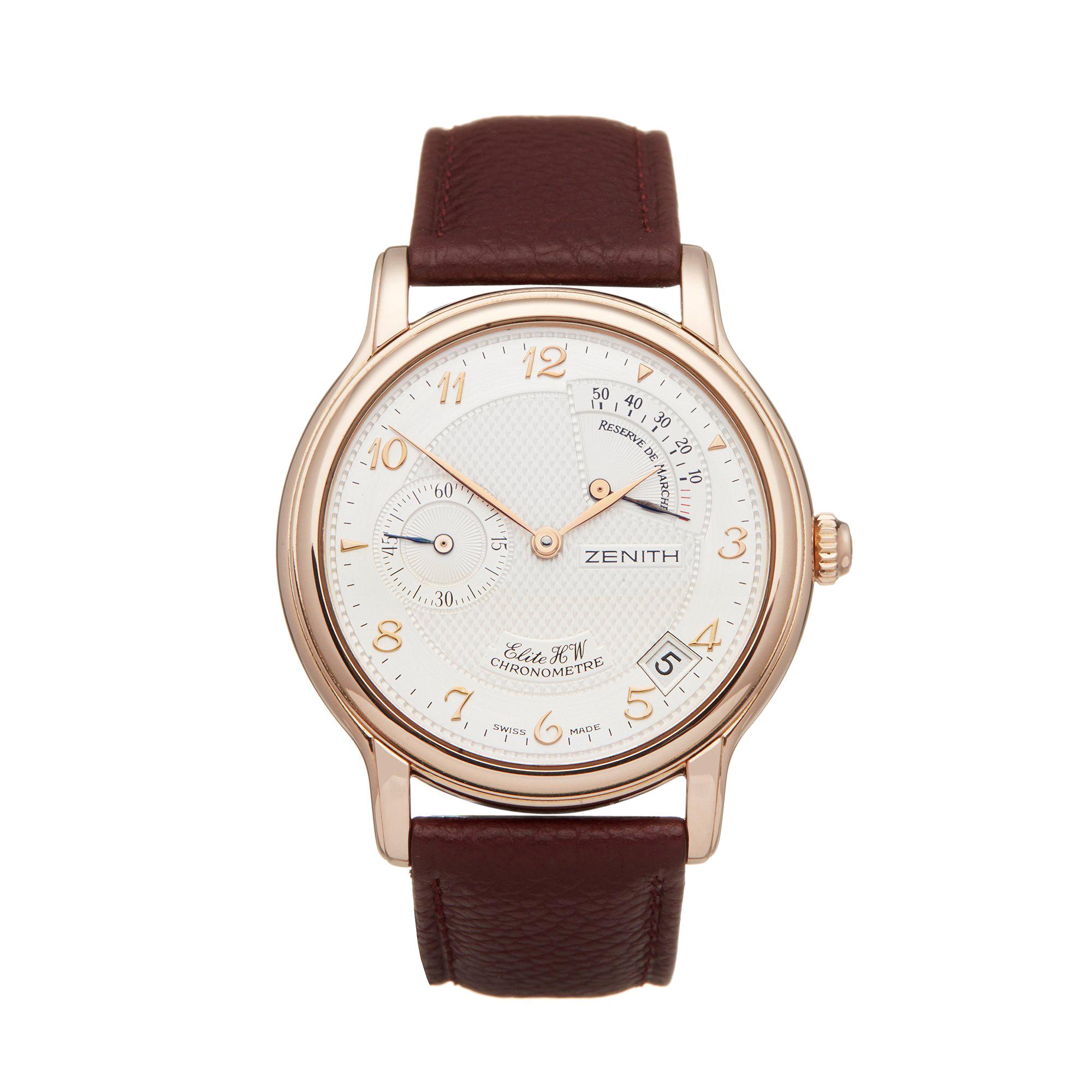 Zenith Elite Rose Gold 300240655 Wristwatch