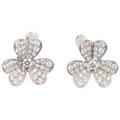 Van Cleef & Arpels Frivole Diamond Earrings