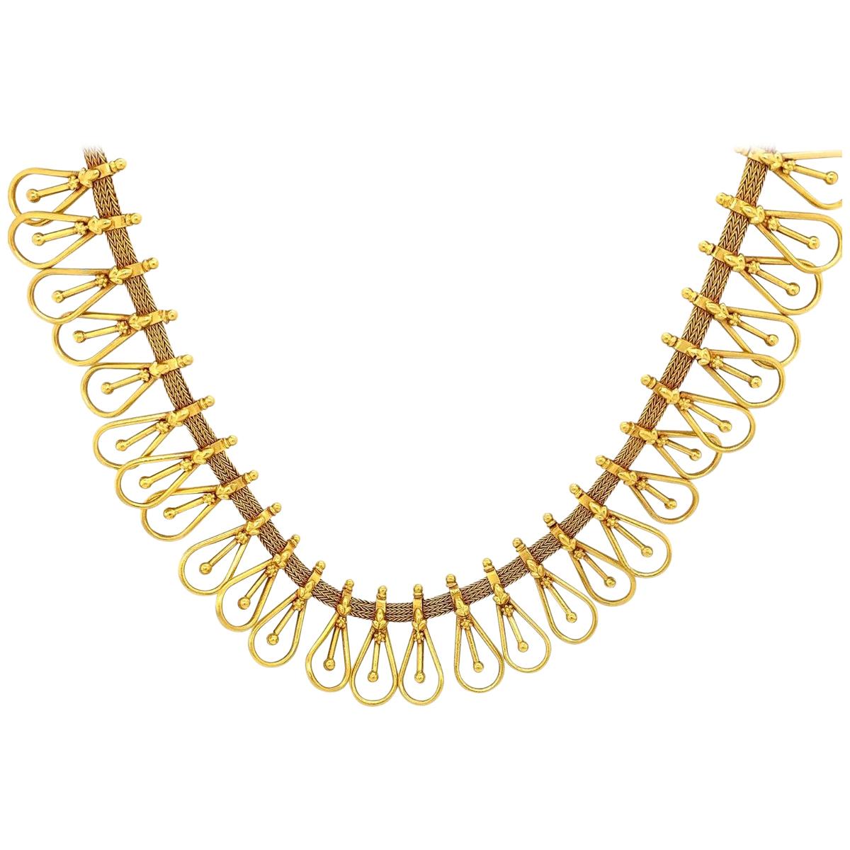 Lalaounis 22 Karat Yellow Gold Necklace