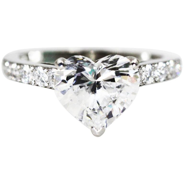 Cartier High Jewelry 1895 Wedding Band Diamond Ring, 3.01 Carat, E VVS2 For Sale