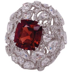 KAHN GRS Certified 7.5 Carat Unheated Spinel Ring