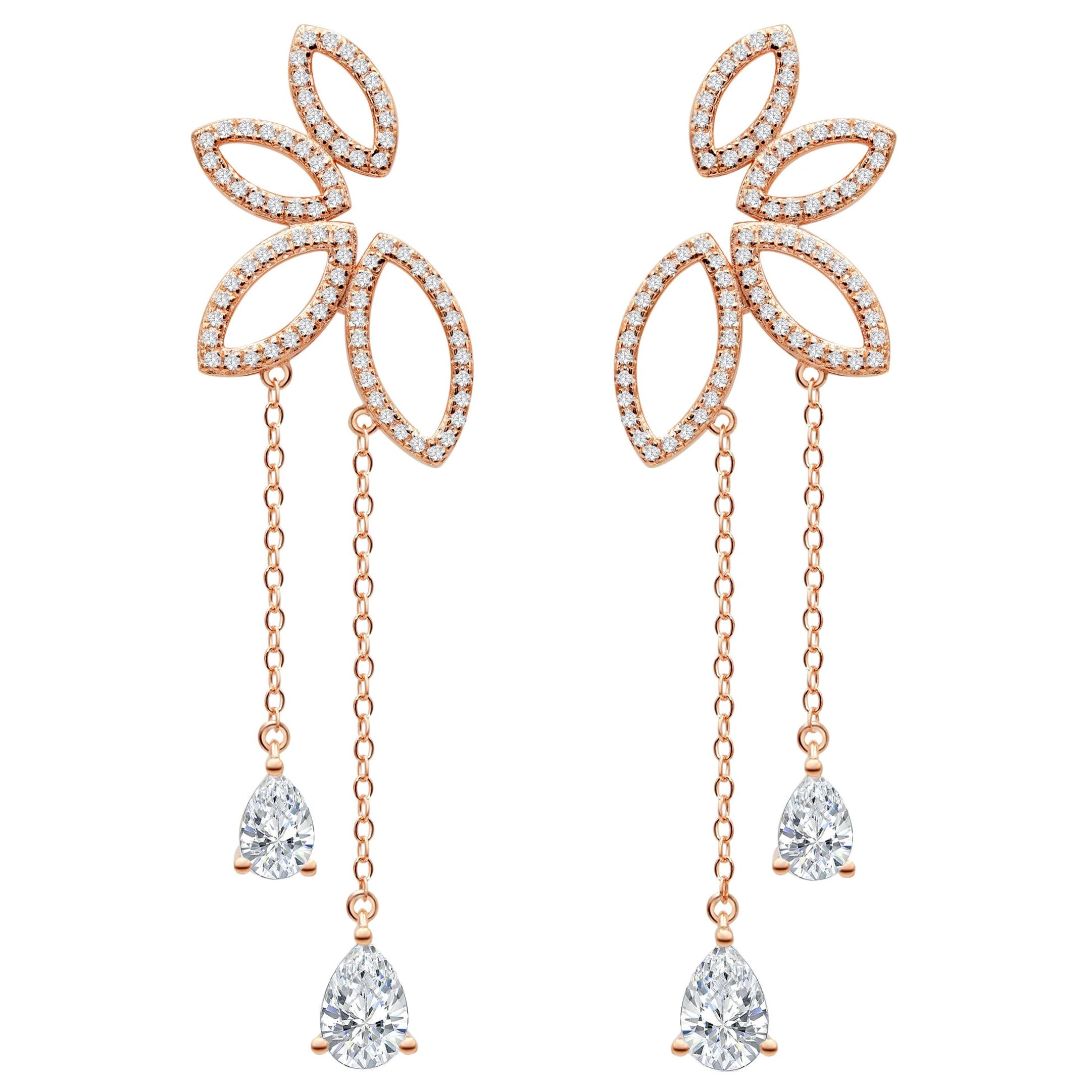 Evangeline London Boucles d'oreilles en goutte