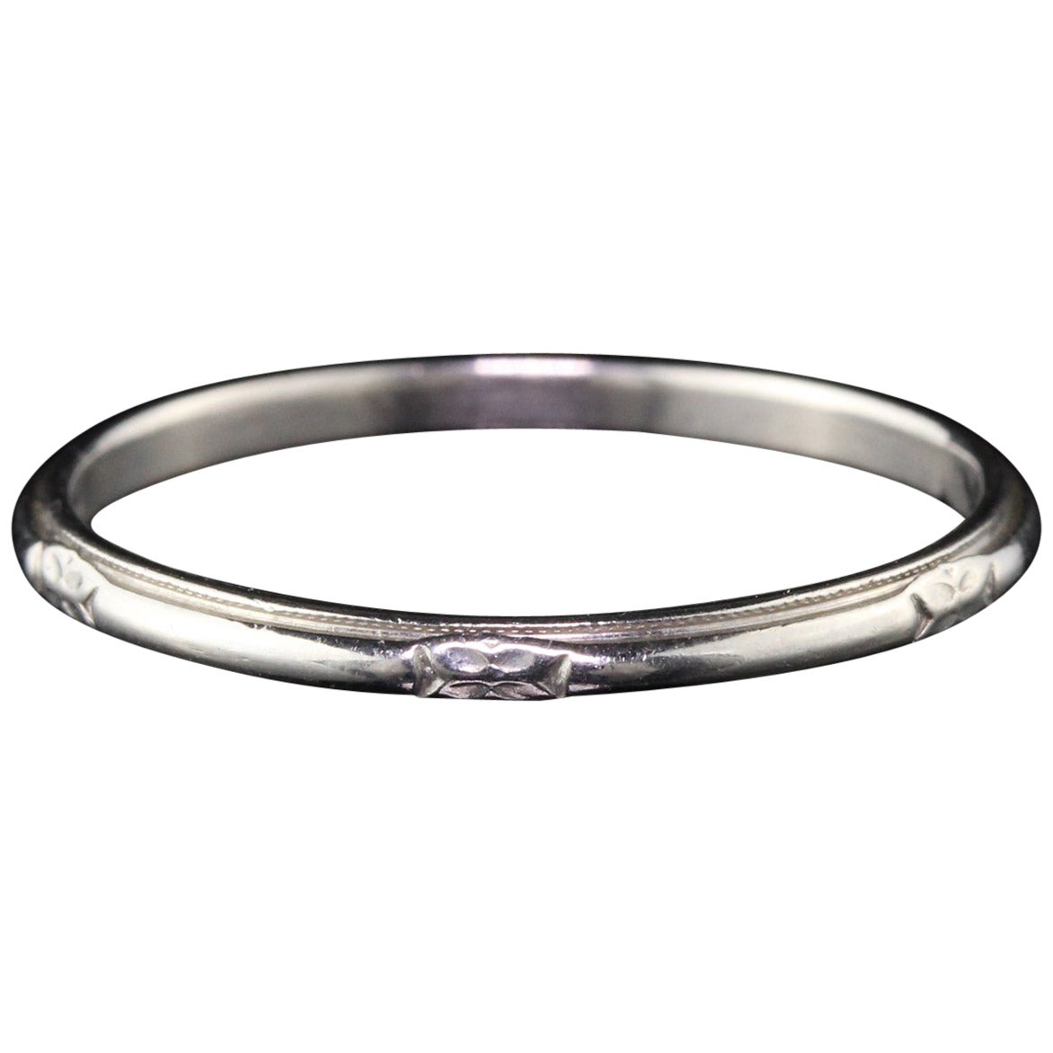Iridium wedding band Idea